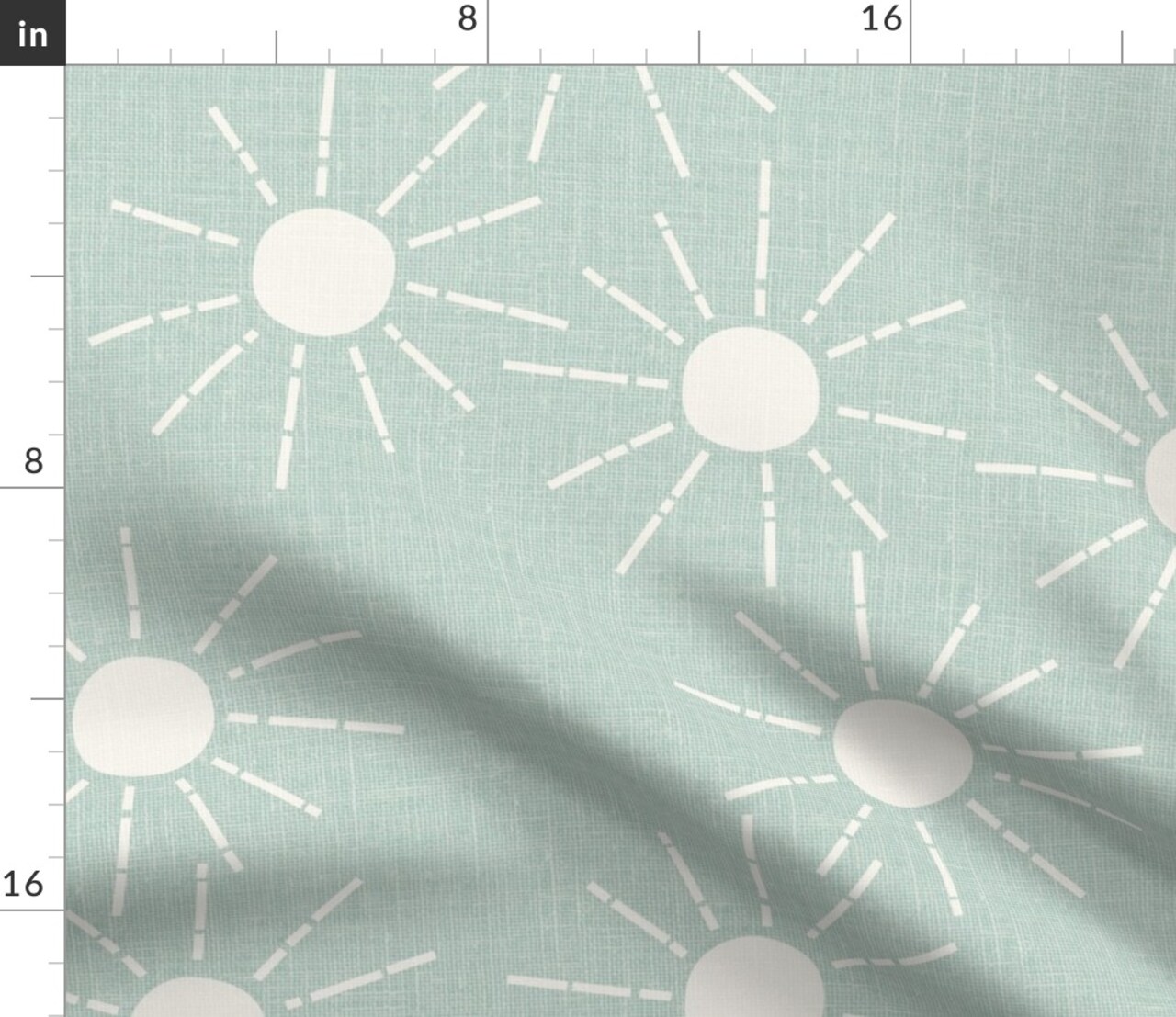 Sun Kids Summer Sunshine Suns You Are My Nursery Wallpaper Prints Custom Printed Fabric by Spoonflower Various Fabrics by the Yard or Fat Quarter